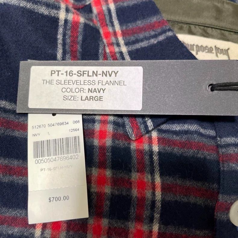 Fear of God Fear of God Brushed flannel sleeveless shirt Size US L / EU 52-54 / 3 - 7 Thumbnail