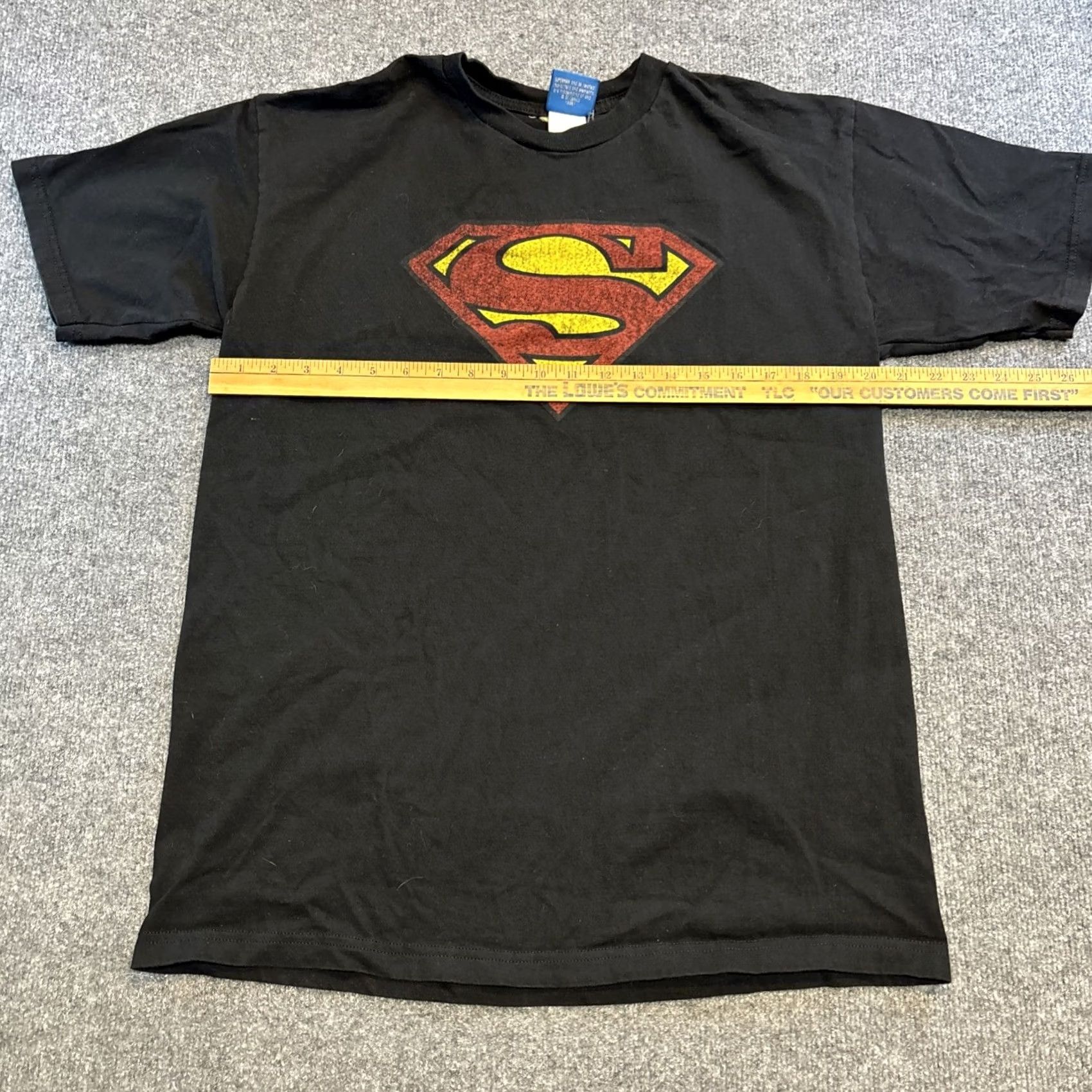 Logo 7 Superman Logo T Shirt Men L Black DC Comics Men’s Large Logo Shirt Size US L / EU 52-54 / 3 - 4 Thumbnail