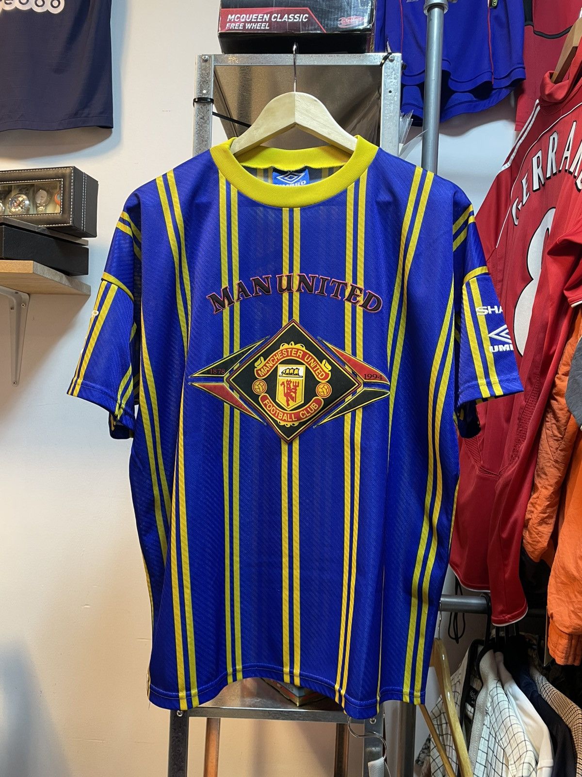 Umbro Vintage 1994 Manchester United Training Kit Size US M / EU 48-50 / 2 - 1 Thumbnail