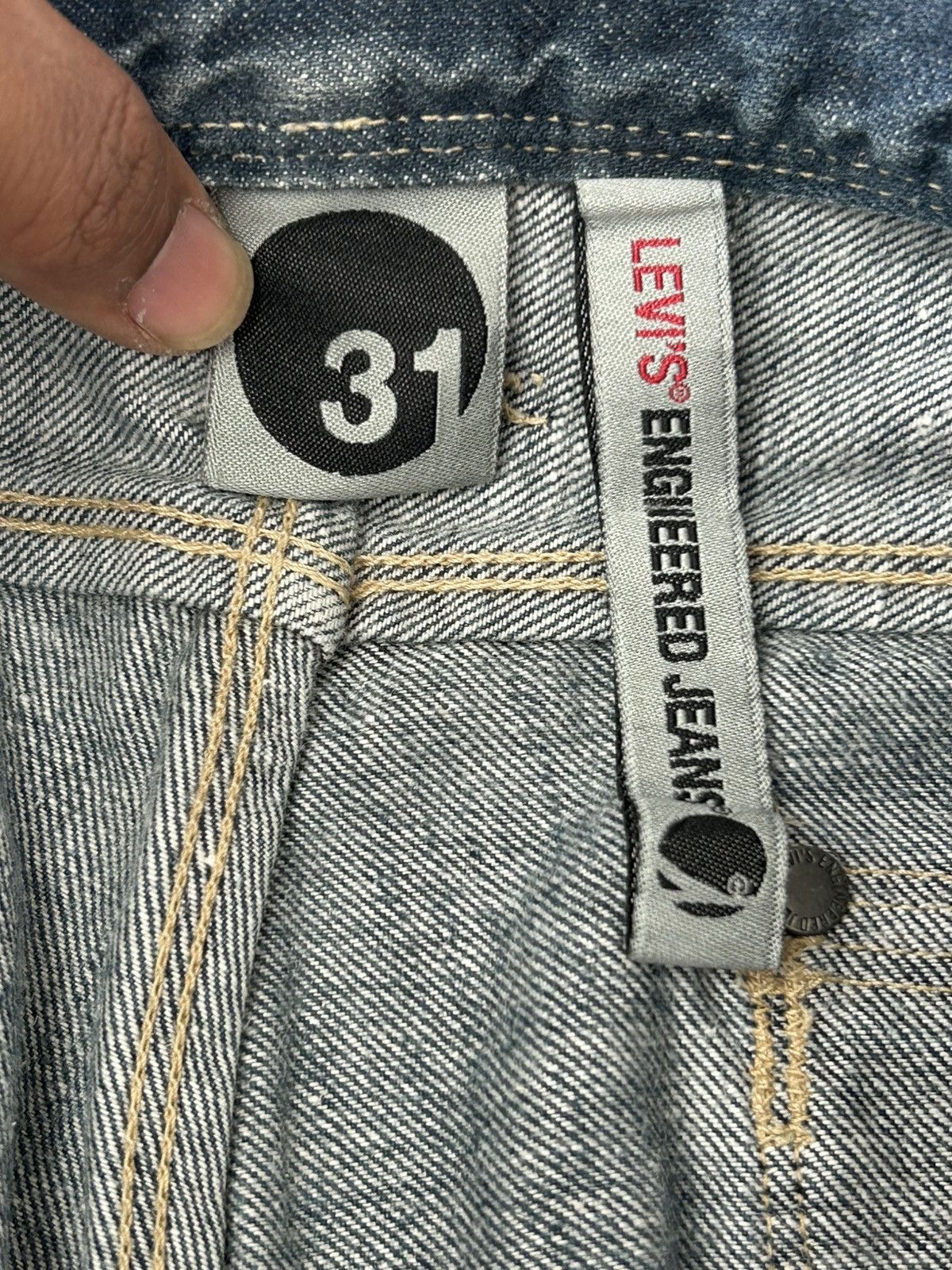 Levi's Levis Engineered Jeans Vintage Japan Denim Size US 31 - 13 Thumbnail