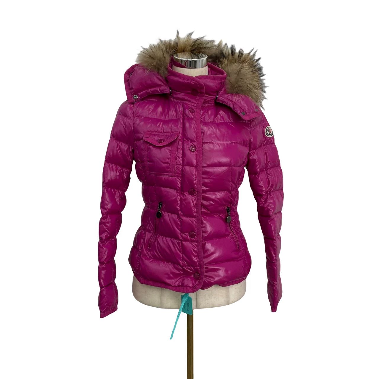 Moncler Moncler Pink Down Jacket Size 0 Size XS / US 0-2 / IT 36-38 - 1 Thumbnail