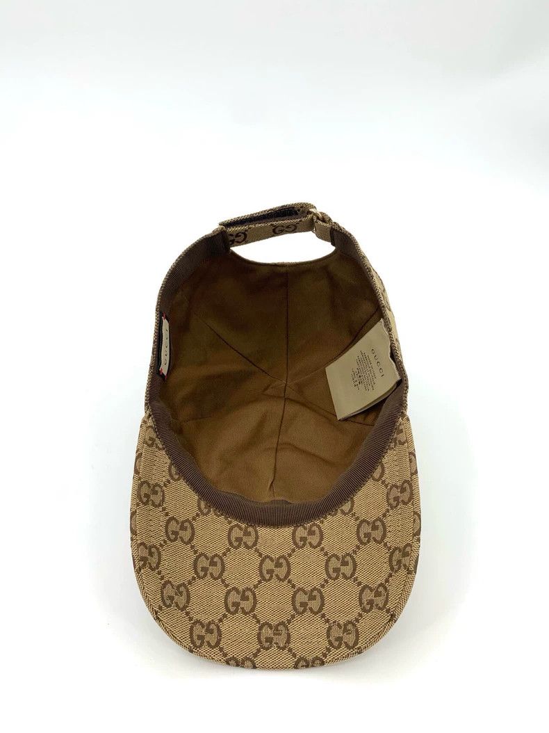 Gucci Gucci Size L Double G full print canvas brown cap size L Size ONE SIZE - 6 Thumbnail