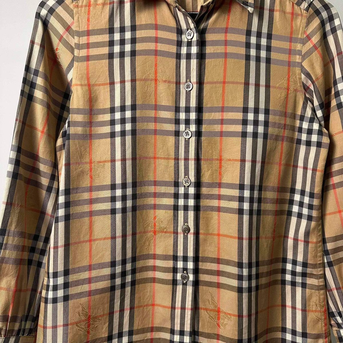 Burberry × Vintage BURBERRY OG SHIRT Size M / US 6-8 / IT 42-44 - 3 Thumbnail
