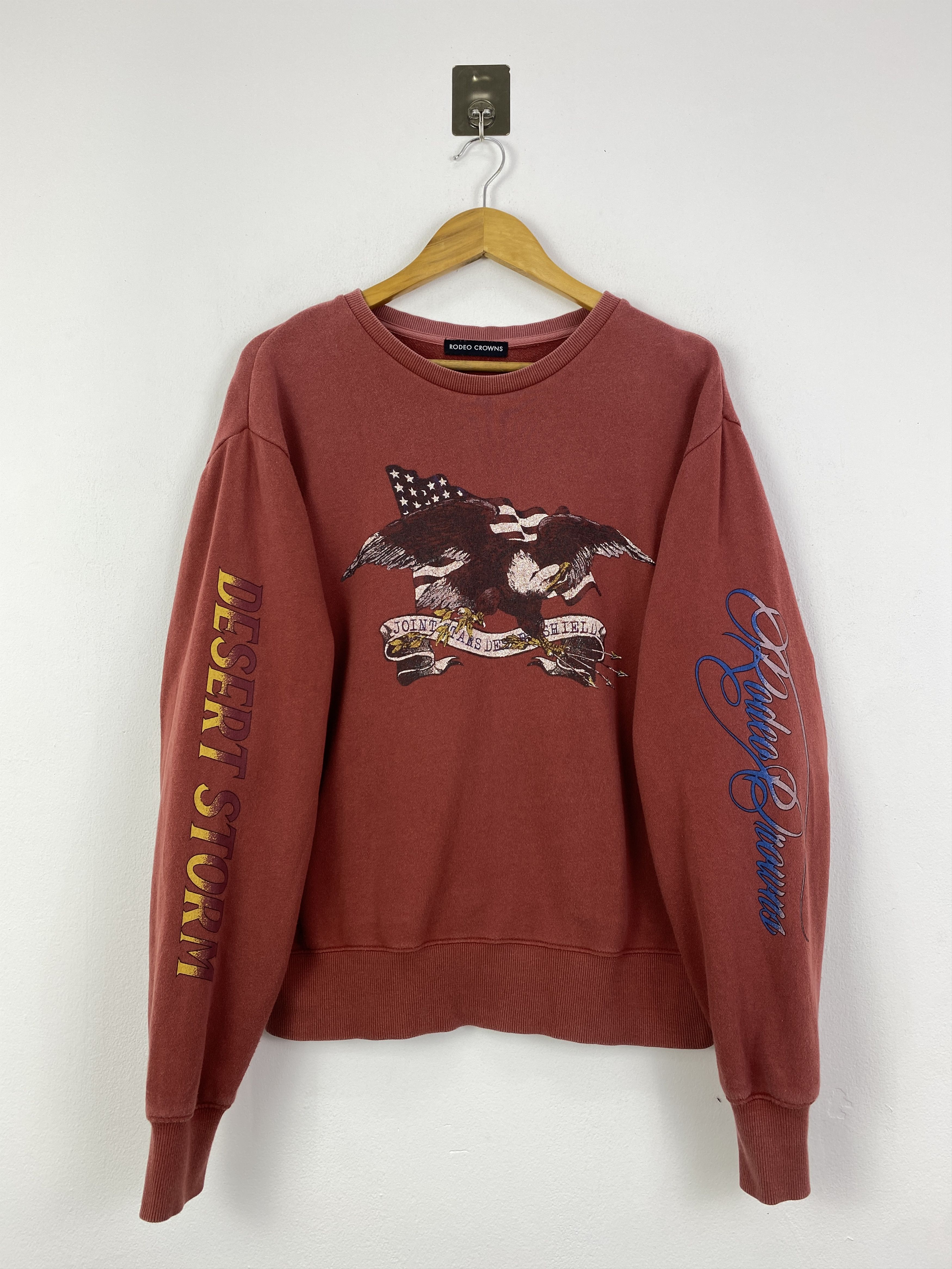 Indian Motorcycle Vintage Rodeo Crowns Motorcycle Sweatshirt SH0127 Size US L / EU 52-54 / 3 - 1 Thumbnail