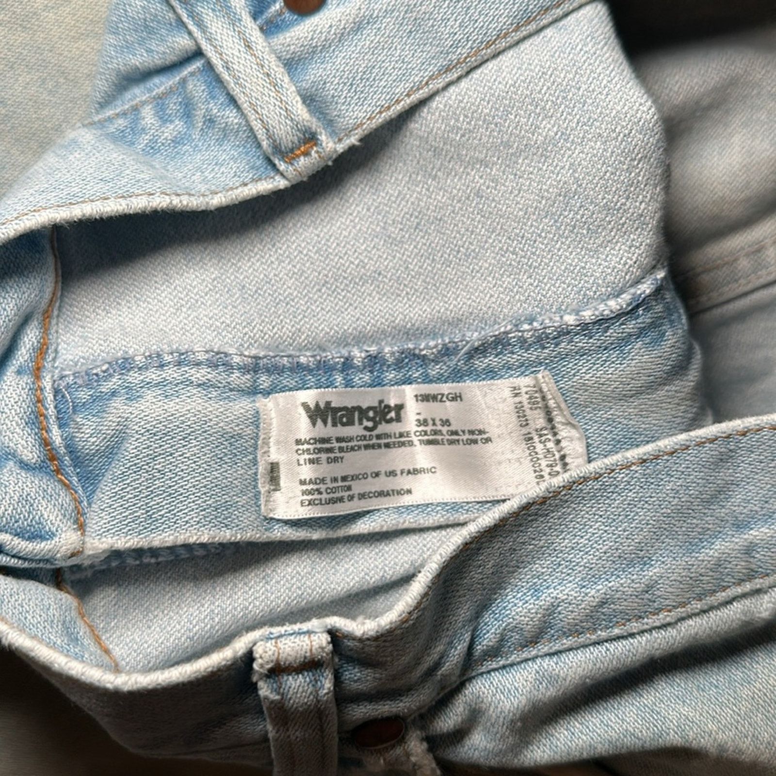 Wrangler Wrangler Cowboy Cut Original Fit Painters Work Jeans - 38x36 Size US 38 / EU 54 - 9 Thumbnail
