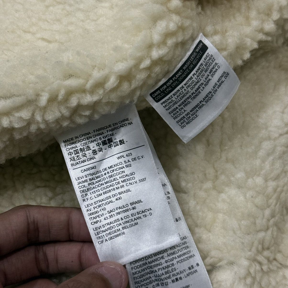 Levi's Vintage Levis Strauss & Co Corduroy Sherpa Fleece Jacket Size US XS / EU 42 / 0 - 19 Thumbnail