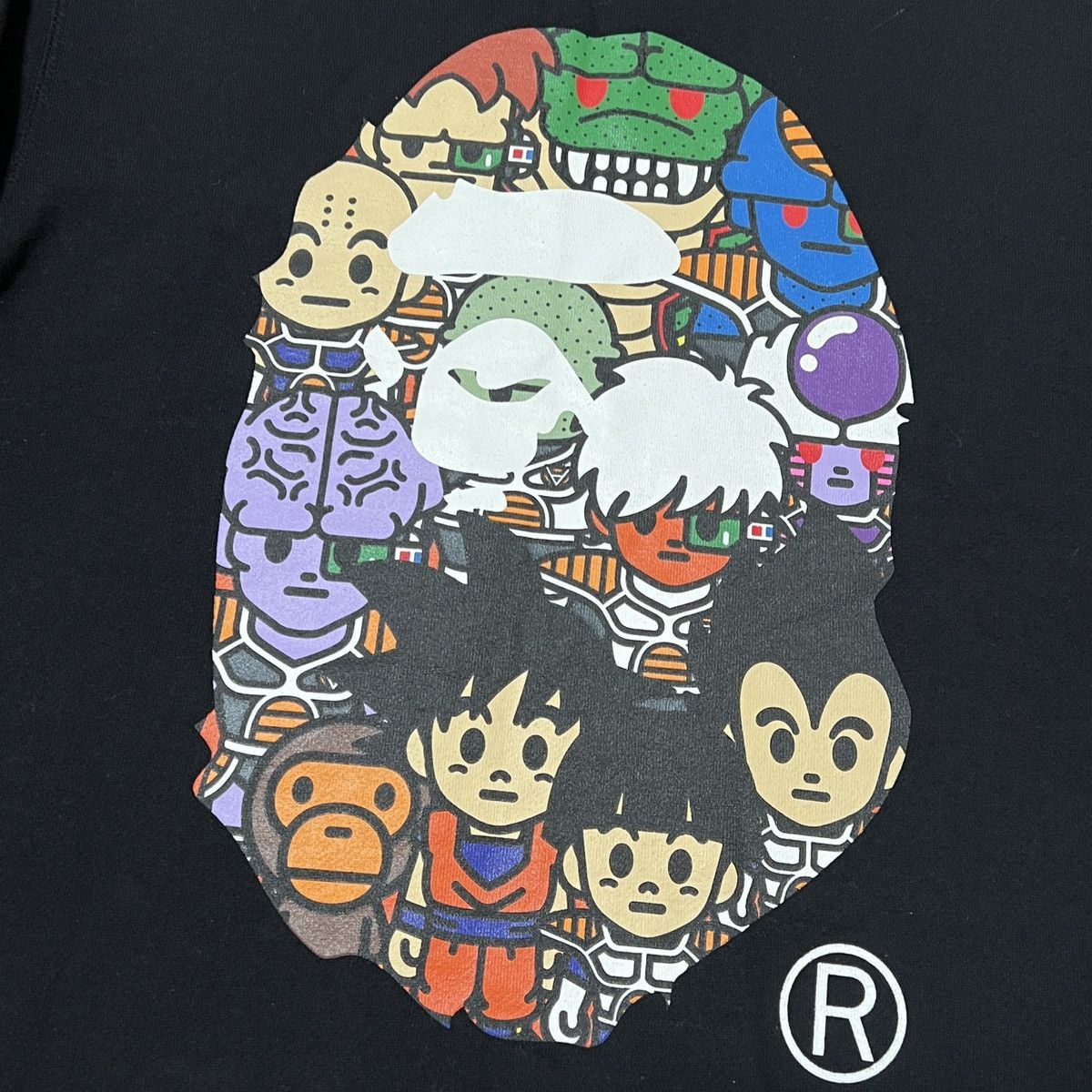 Bape Bape x Dragonball Big ape Head Crewneck Size US L / EU 52-54 / 3 - 7 Thumbnail