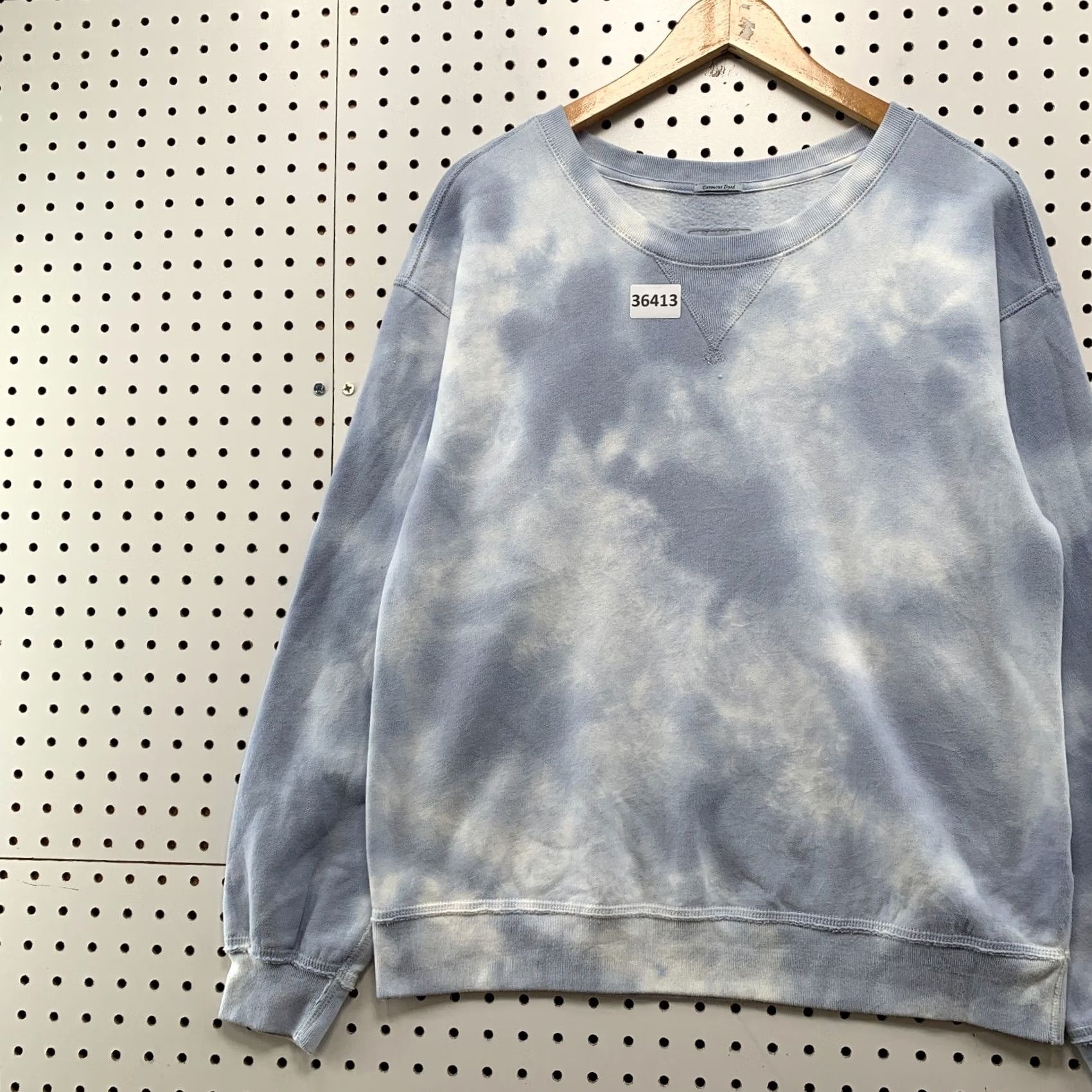 Abercrombie & Fitch Abercrombie & Fitch Sweatshirt Blue Womens Medium Soft A&F Collection Size M / US 6-8 / IT 42-44 - 3 Thumbnail