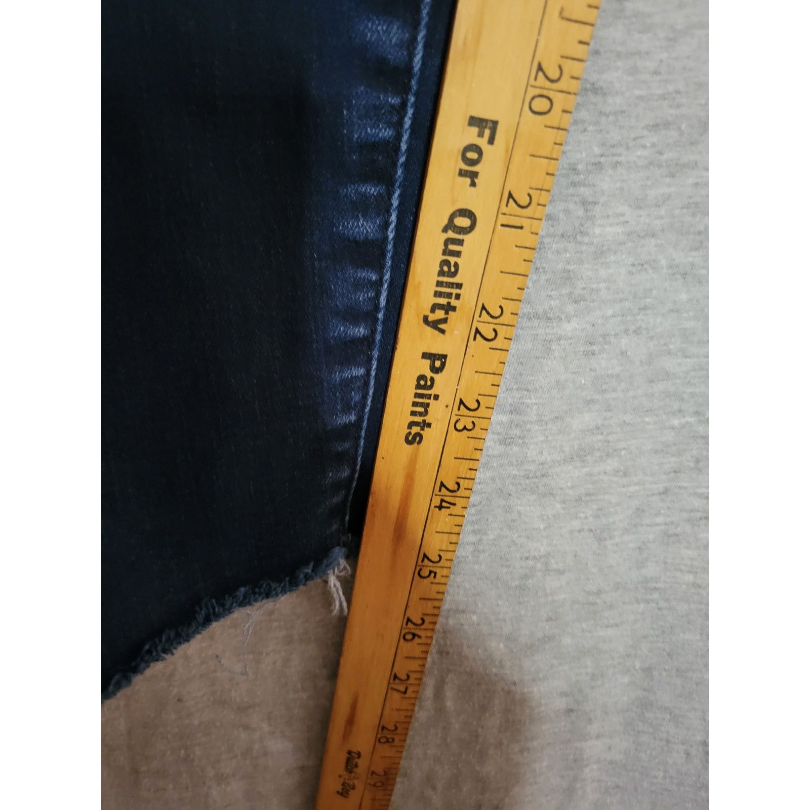 7 For All Mankind 7 For All Mankind High Waist Ankle Skinny Denim Jeans Size 28" / US 6 / IT 42 - 6 Thumbnail