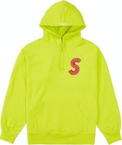 Supreme S Logo Hooded Sweatshirt (FW22) Black