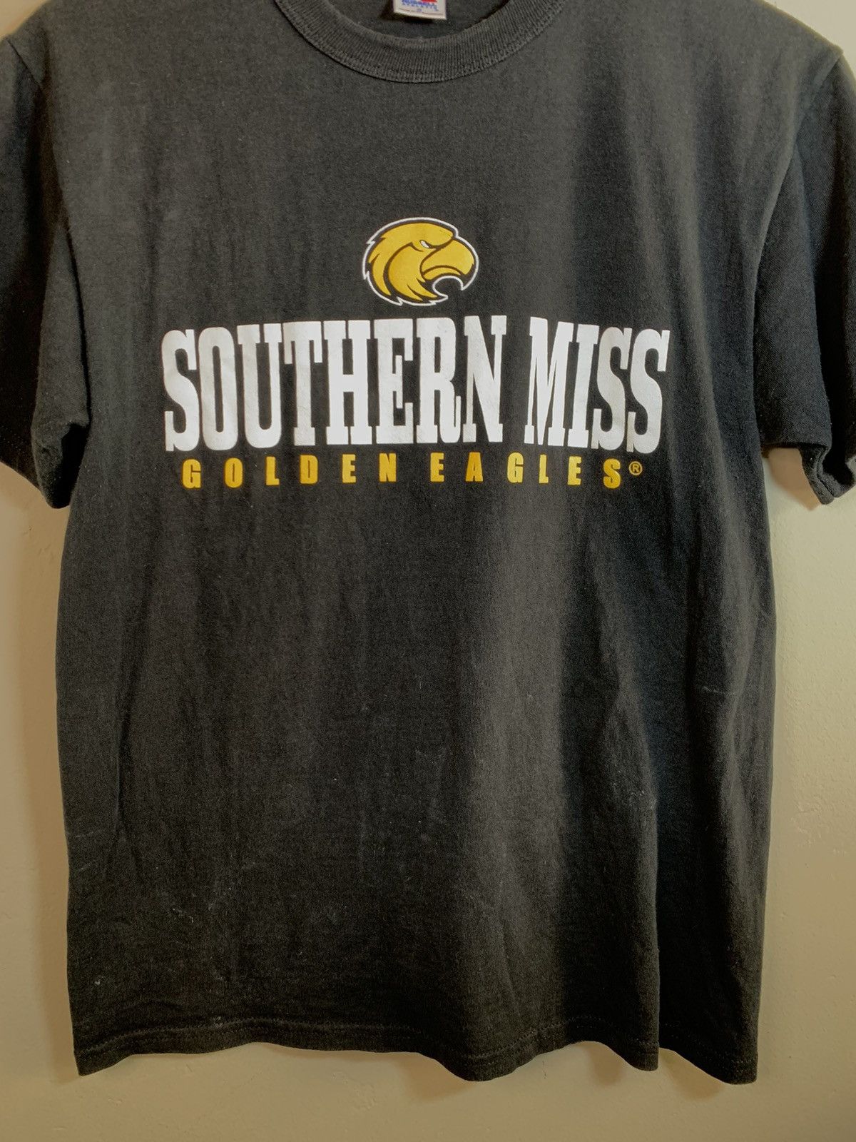 Russell Athletic × Vintage *RARE* Vintage Southern Miss Golden Eagles Russell T-Shirt Size US S / EU 44-46 / 1 - 3 Thumbnail
