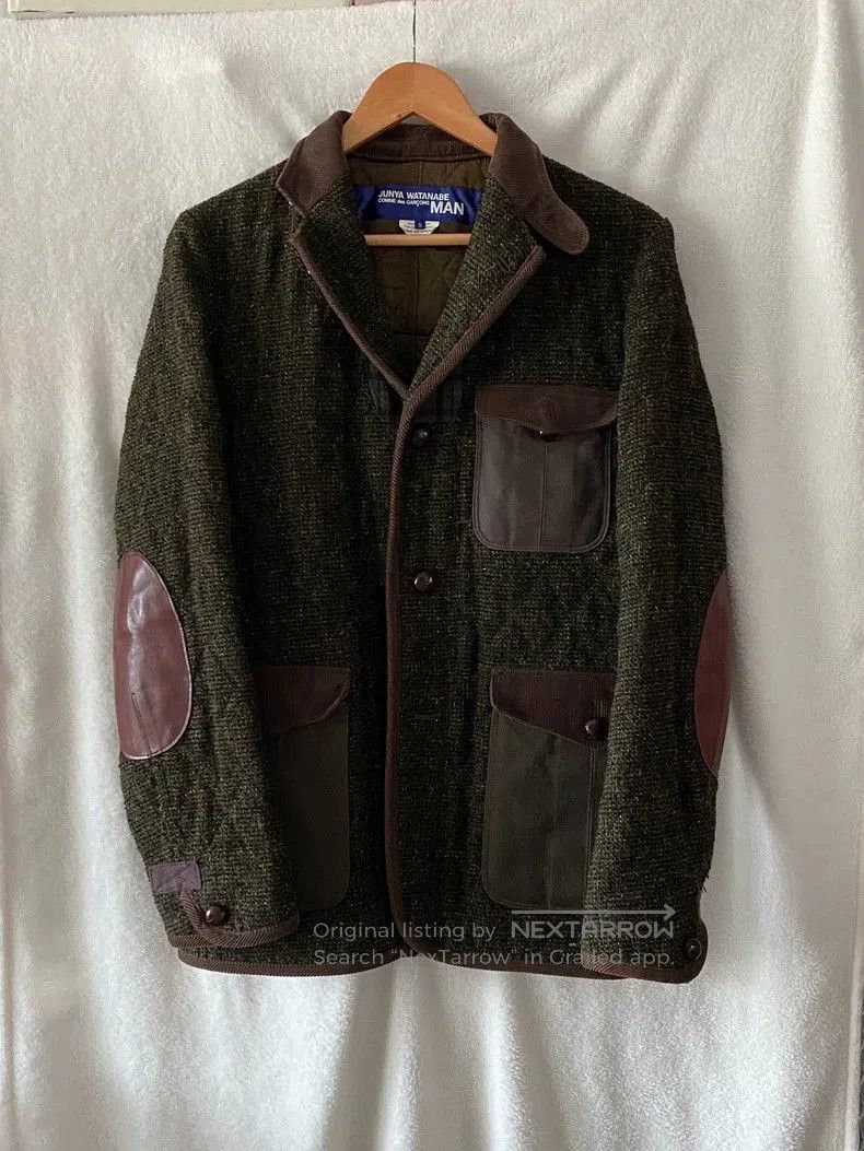 Junya Watanabe JUNYA WATANABE COMME des GARCONS Wool Hunting Jacket. Size US S / EU 44-46 / 1 - 1 Thumbnail