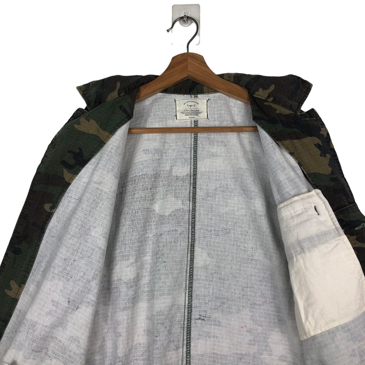 Hysteric Glamour 🔥Vintage Camo Button Jacket Ungrid Japan Made Size US M / EU 48-50 / 2 - 14 Thumbnail