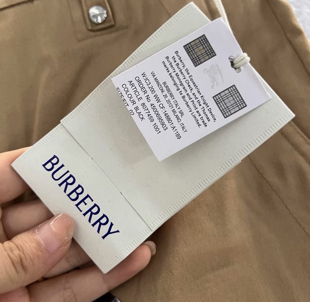 Burberry Burberry Khaki Trousers J41 Size US 28 / EU 44 - 5 Thumbnail