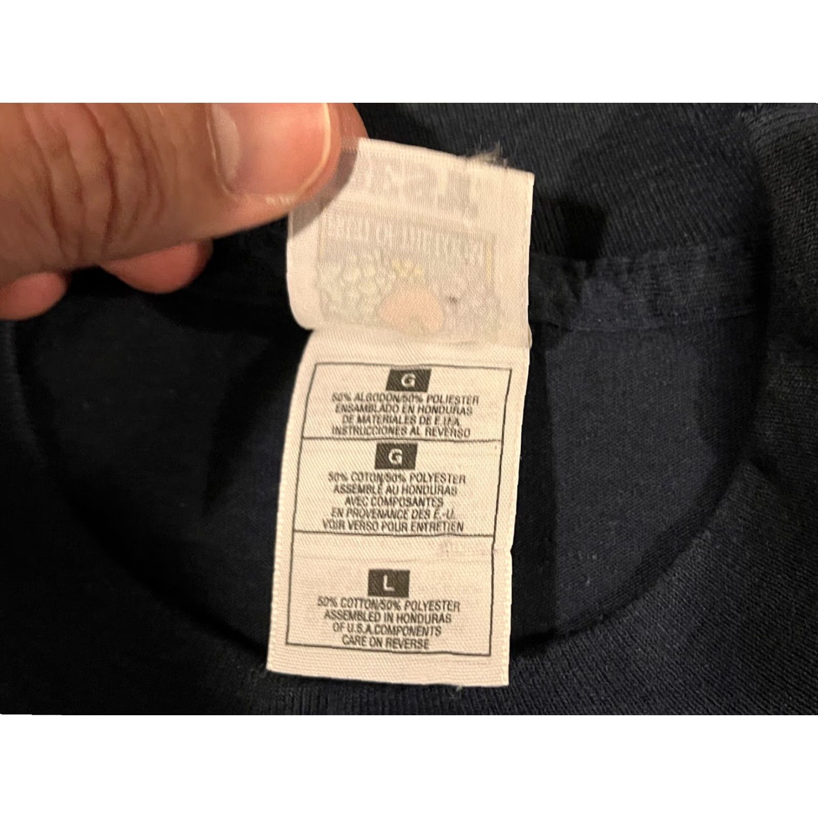 Fruit Of The Loom VINTAGE P.S. 107 Class of 1997 Shirt Men’s Large Blue Single Stitch 90s Size US L / EU 52-54 / 3 - 7 Thumbnail