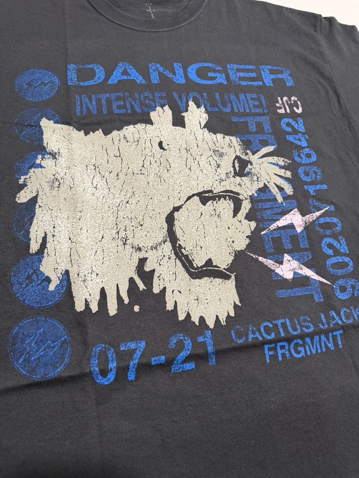 Travis Scott Travis Scott Cactus Jack For Fragment “Danger” Size XXL NWT Size US XXL / EU 58 / 5 - 2 Thumbnail