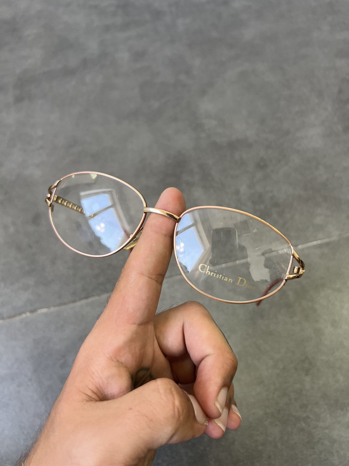 Dior Dior CD logo chain iconic y2k coquette core glasses Size ONE SIZE - 3 Thumbnail