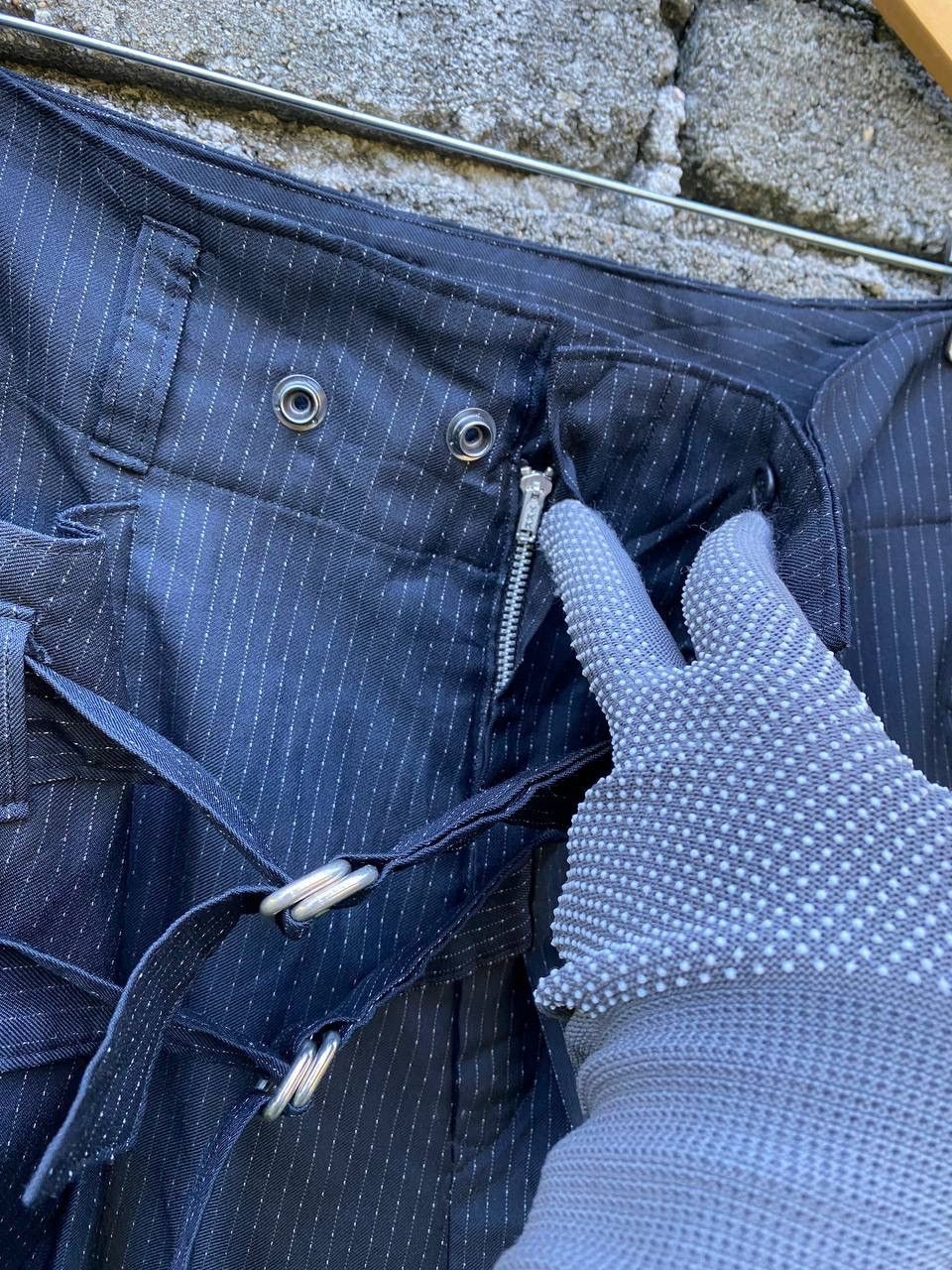 Japanese Brand Grand Global Design Future Punk Bondage Pants Made In Japan Size US 32 / EU 48 - 6 Thumbnail