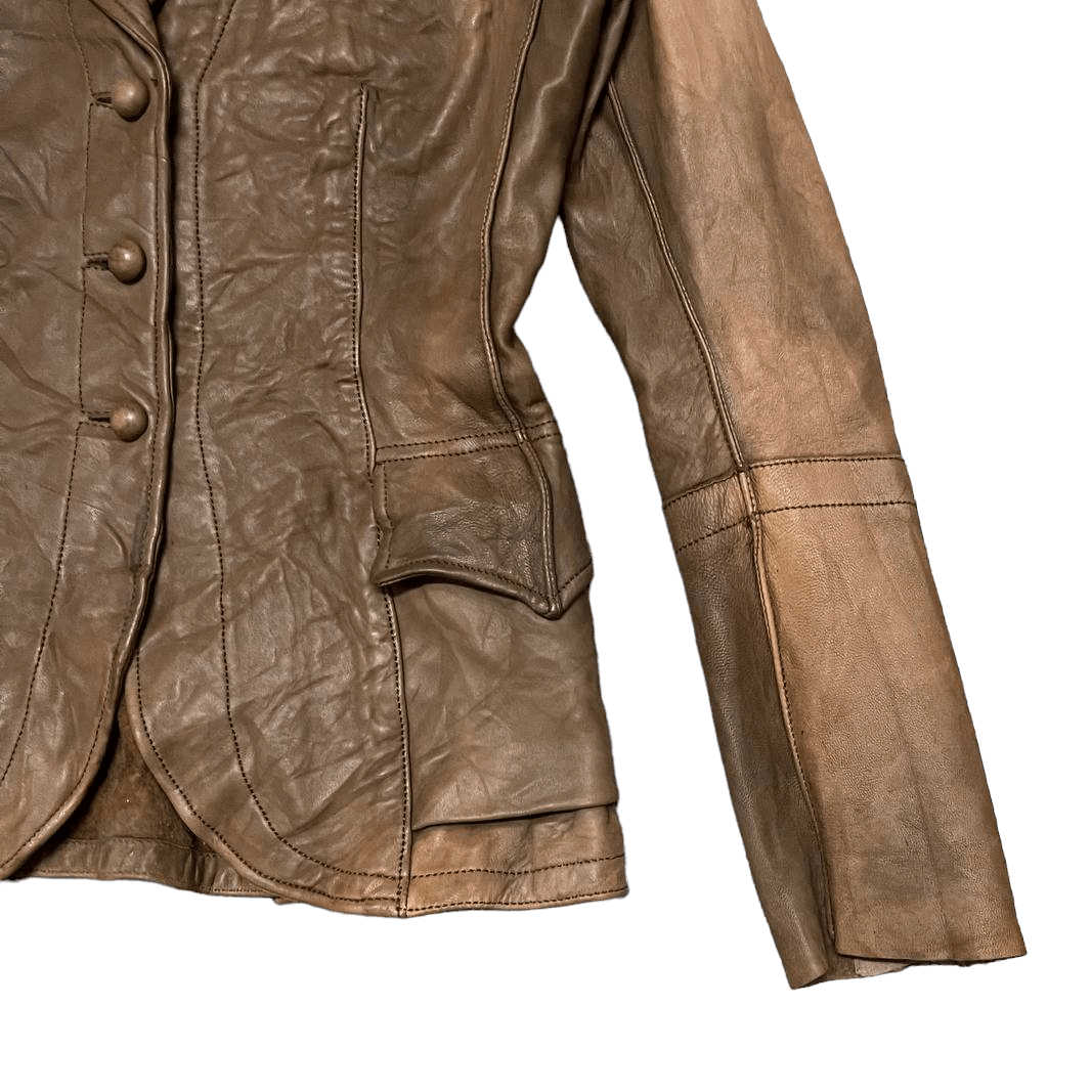 Isaac Sellam Experience Isaac Sellam Experience Lambskin Leather Jacket Size S / US 4 / IT 40 - 4 Thumbnail