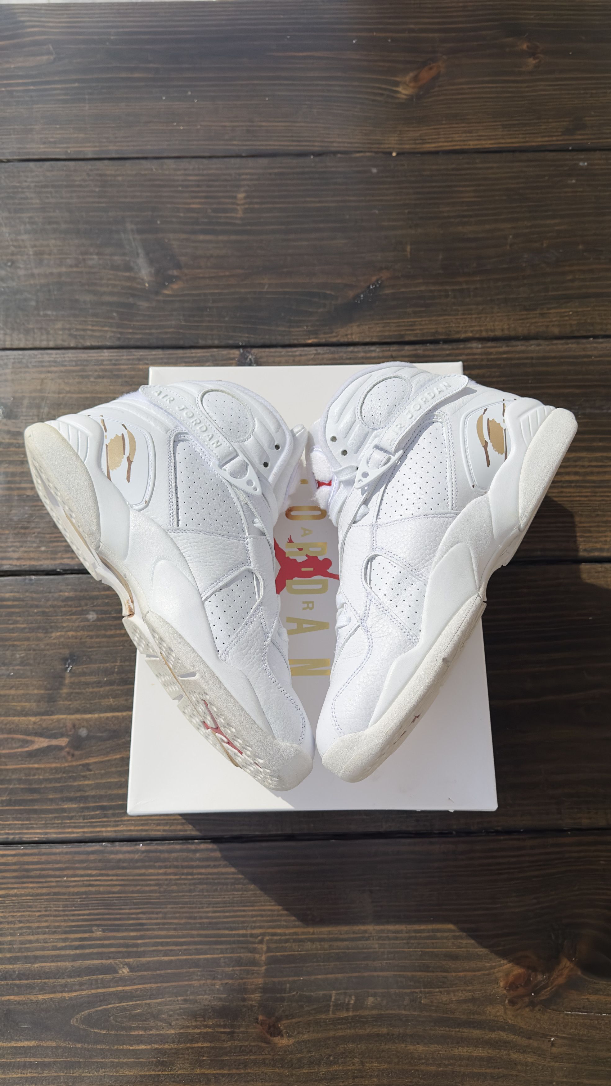 Jordan Brand × October's Very Own OVO x Jordan 8 White size 10 Size US 10 / EU 43 - 6 Thumbnail