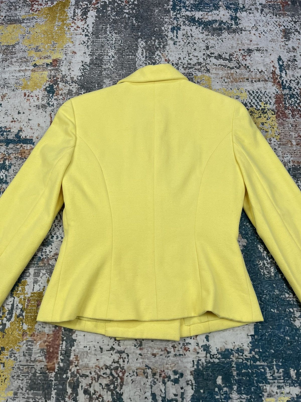 Japanese Brand Musee D Uji Double Breasted Double Lapel Jacket Size XS / US 0-2 / IT 36-38 - 5 Thumbnail