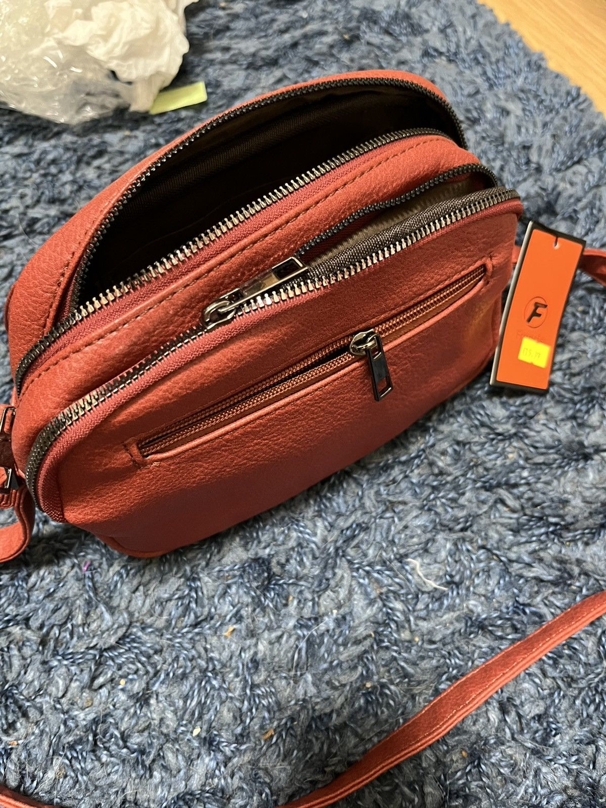 Dear Frances Orange Frances Women’s Purse – Crossbody Bag Size ONE SIZE - 3 Thumbnail
