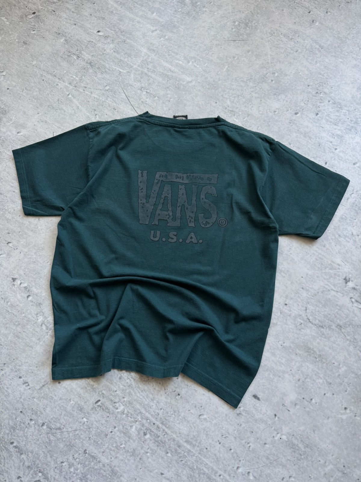 Vans Vans awesome 90s vintage tee big logo Size US XL / EU 56 / 4 - 2 Thumbnail
