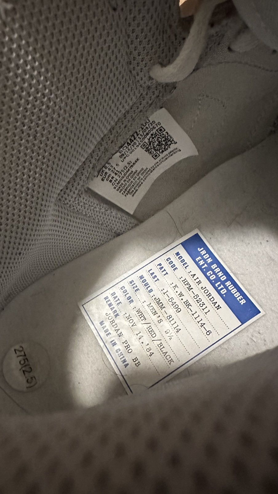 Jordan Brand × Nike Jordan 1 retro high OG Neutral Gray Size US 9.5 / EU 42-43 - 5 Thumbnail