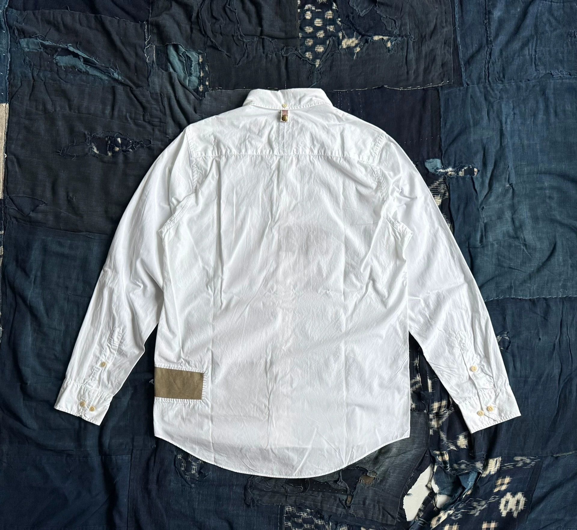 Visvim visvim 15aw fatigues b.d. shirts, L/S, patchwork shirt Size US M / EU 48-50 / 2 - 2 Thumbnail