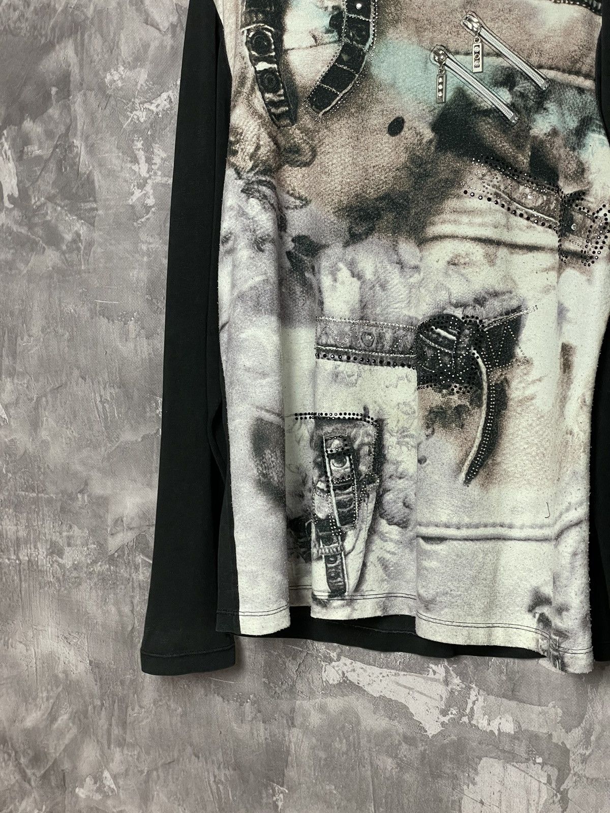 Japanese Brand Japanese Vintage Long Sleeve (JPG Jean Paul Gaultier Style) Size L / US 10 / IT 46 - 5 Thumbnail