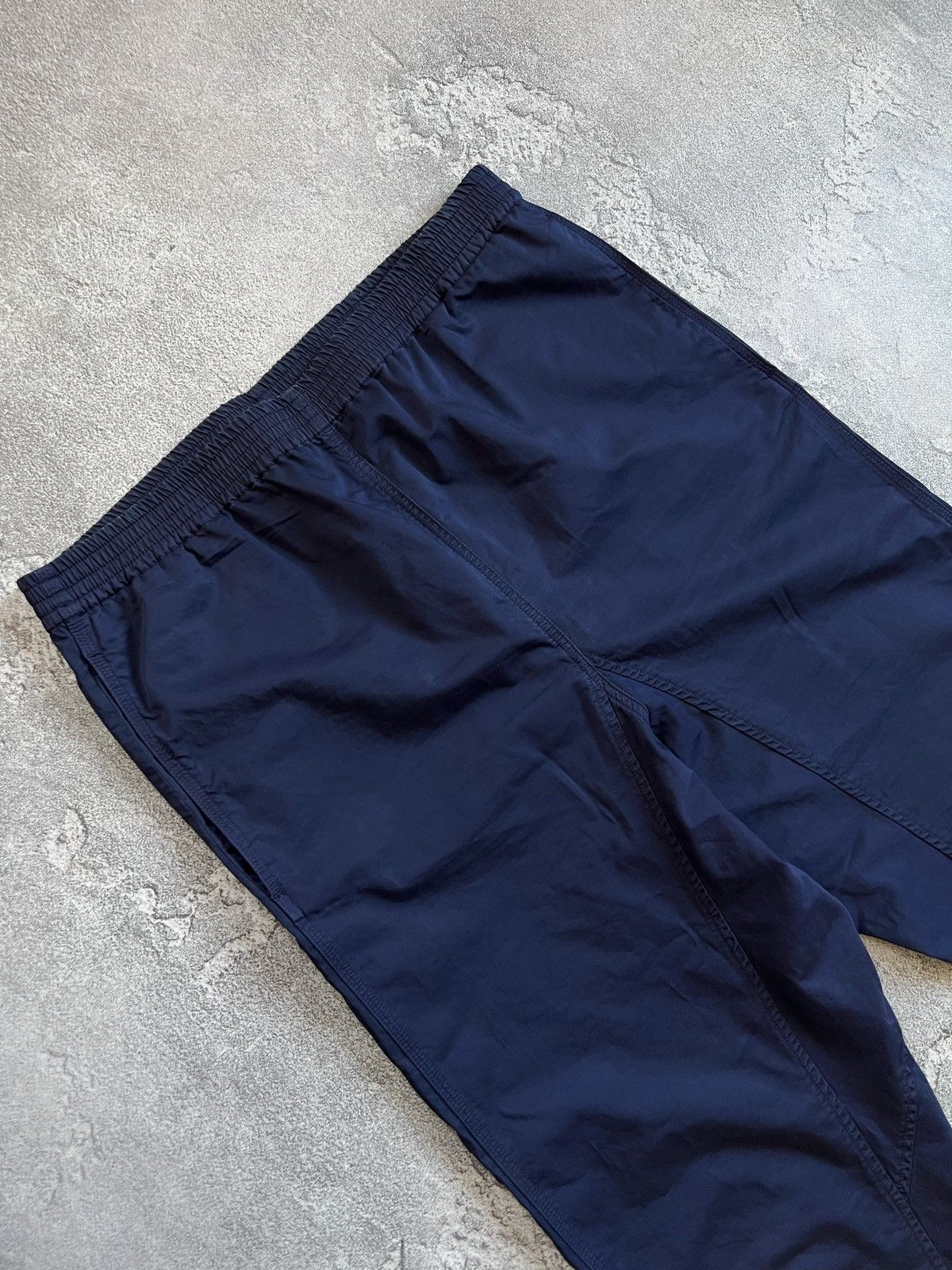 Maison Margiela MM6 Maison Margiela Blue Tapered Pants Cropped Joggers Sz 46 Size 32" / US 10 / IT 46 - 3 Thumbnail