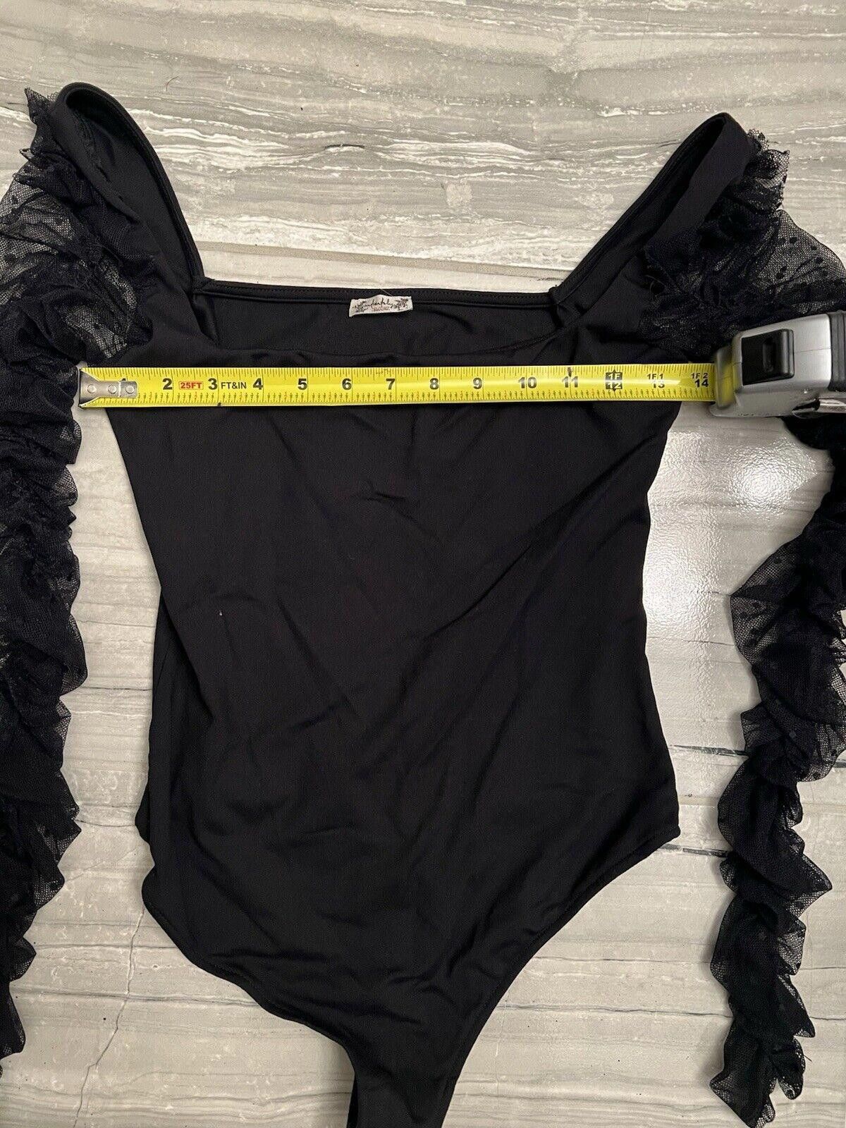 Free People FREE PEOPLE Intimately Bodysuit Women's Size S Black Size S / US 4 / IT 40 - 5 Thumbnail
