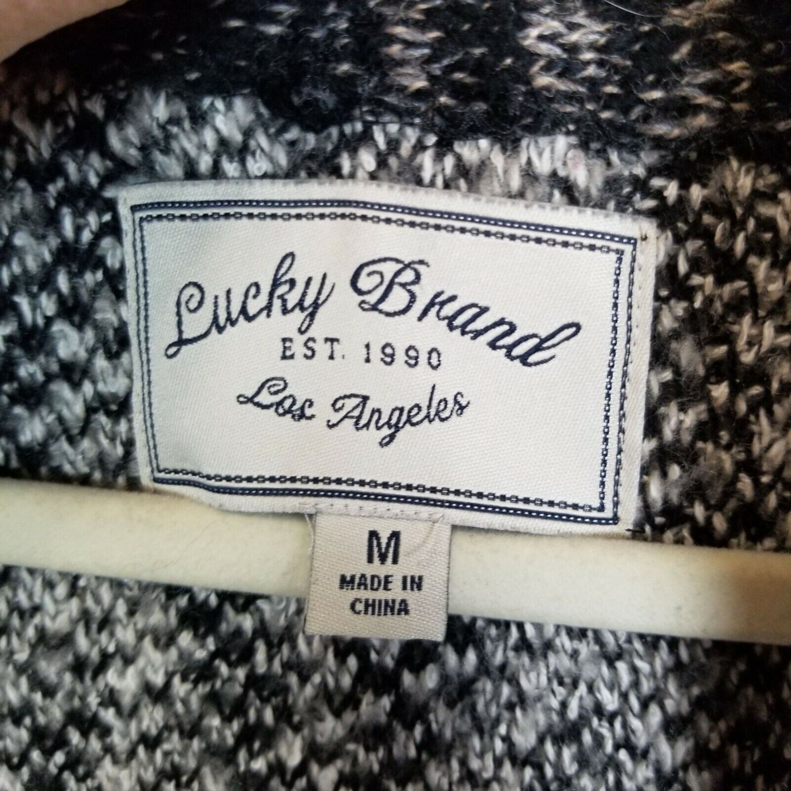 Lucky Brand Lucky Womens Stargazer Wool Cardigan Sweater Open Boho Aztec Size M / US 6-8 / IT 42-44 - 7 Thumbnail