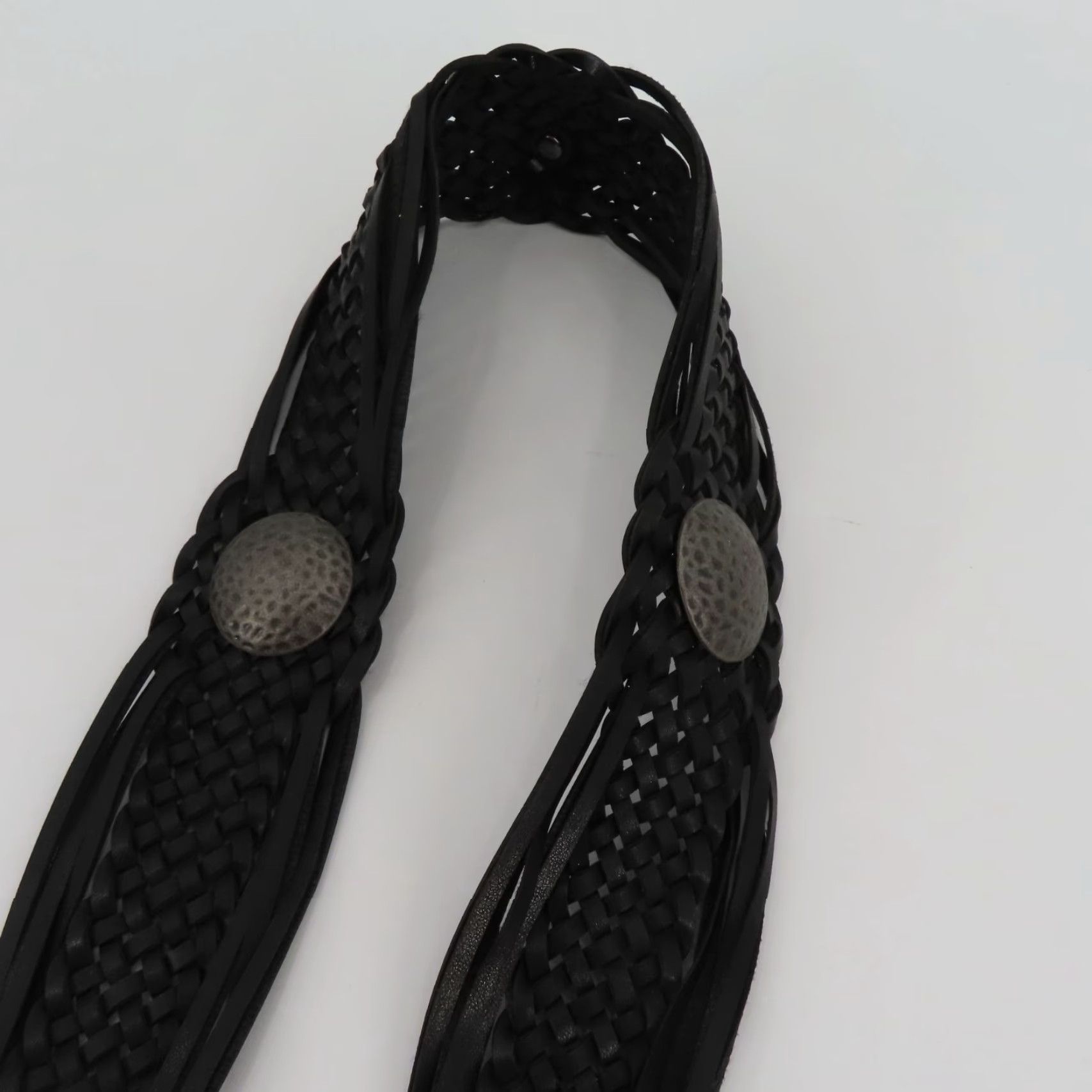 Vintage Vintage Black Faux Leather Braided One Size Fits Most Belt User: Vintage Black Faux Leather Braided One Size Fits Most Belt Size ONE SIZE - 6 Thumbnail