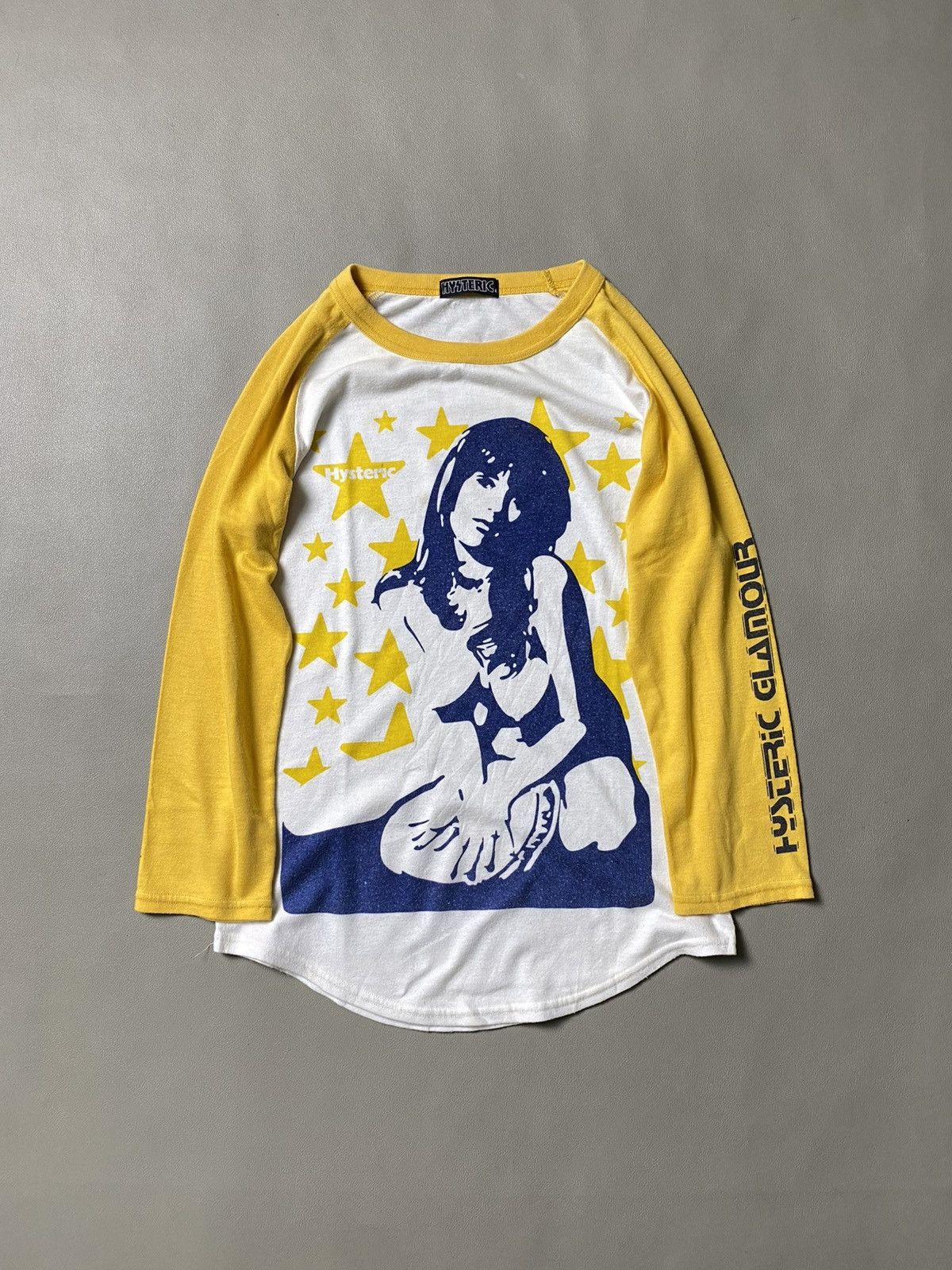 Hysteric Glamour VINTAGE HYSTERIC NUDE GIRL REGLAN TSHIRT Size US S / EU 44-46 / 1 - 2 Thumbnail