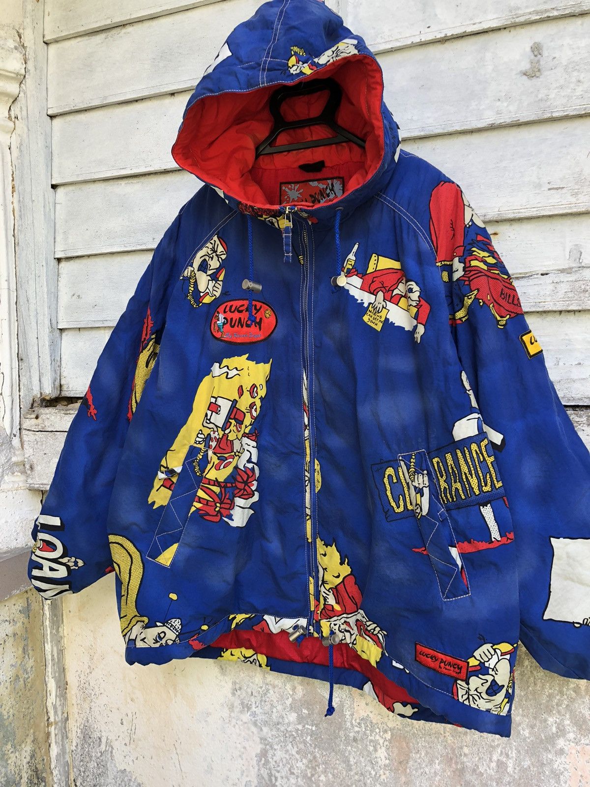 Goldwin × Vintage Art Lucky Punch By Rainer Engel OVP Padded Ski Jacket Size US L / EU 52-54 / 3 - 2 Thumbnail