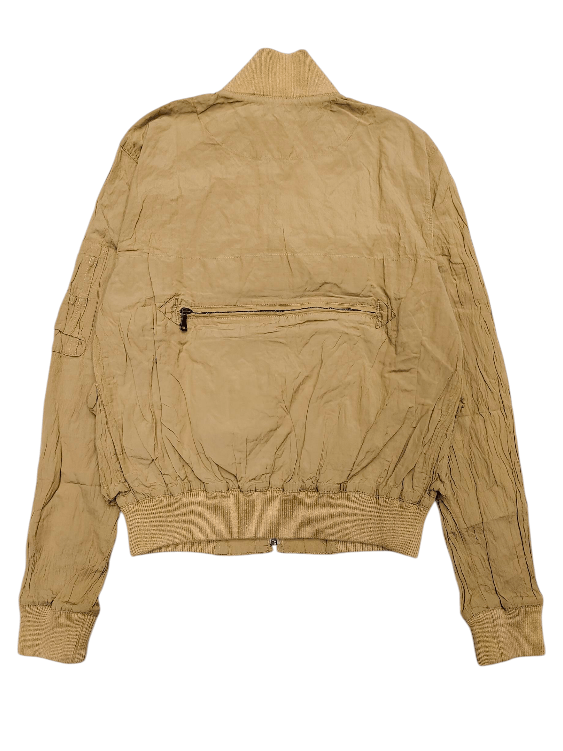 Ralph Lauren 00s Ralph Lauren Archive Utility Multipocket Wrinkled Bomber Size S / US 4 / IT 40 - 4 Thumbnail