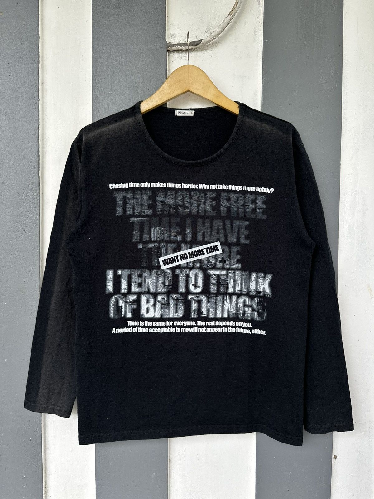 Hysteric Glamour CRAZY FADED WANT NO MORE TIME LONG SLEEVE IFSIX STYLED Size US M / EU 48-50 / 2 - 1 Thumbnail
