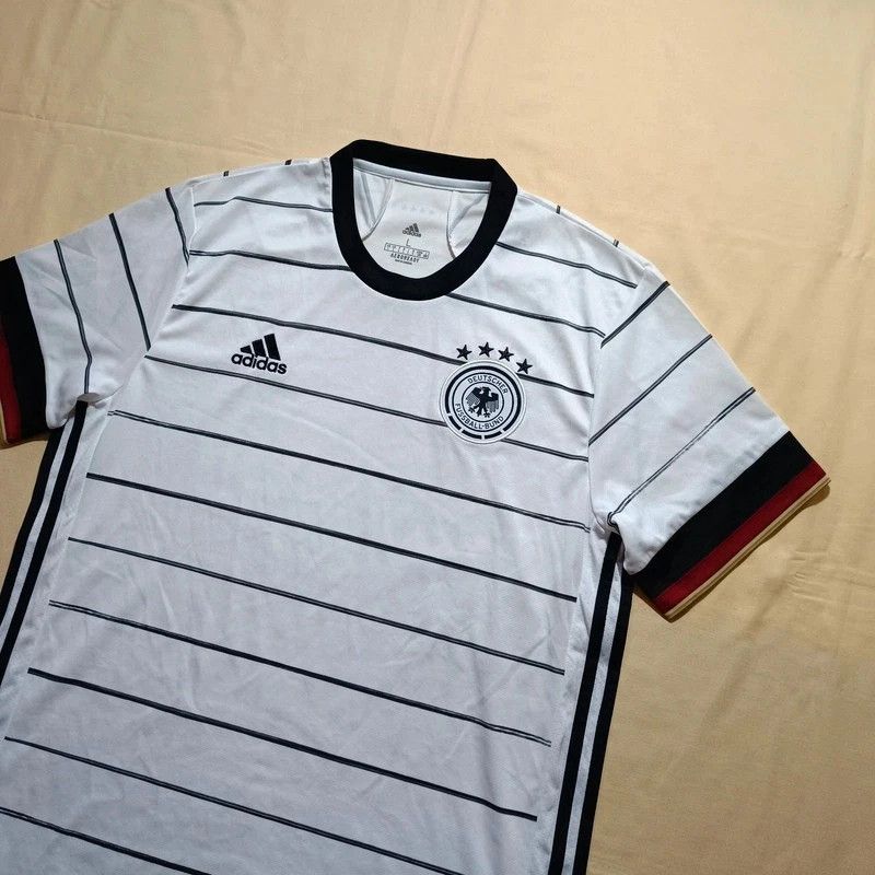 Adidas Germany 2019-2021 Home Football Jersey Deutschland L Size US L / EU 52-54 / 3 - 3 Thumbnail