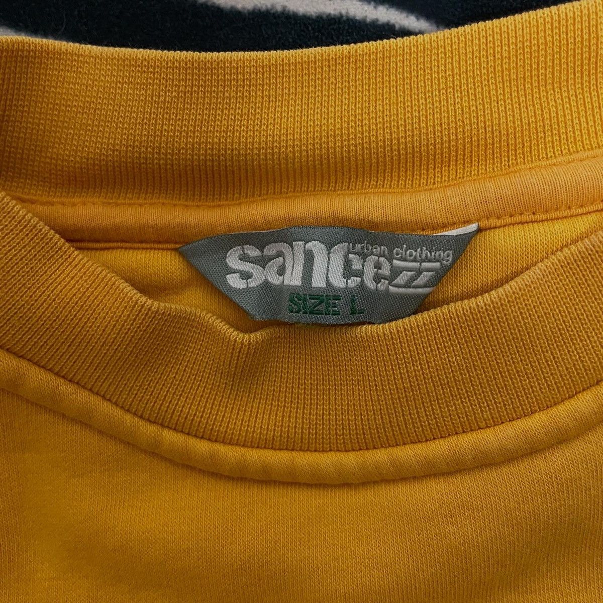 Vintage Vintage SANCEEZZ SKATEGANG SWEATSHIRT CENTER LOGO SKATE L Size US L / EU 52-54 / 3 - 3 Thumbnail