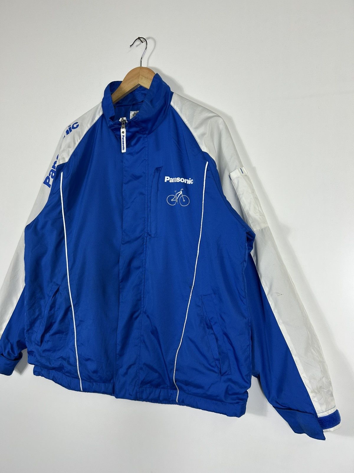 Japanese Brand 🔥Onward Panasonic Cycle Zipper Workout Jacket Size US L / EU 52-54 / 3 - 3 Thumbnail
