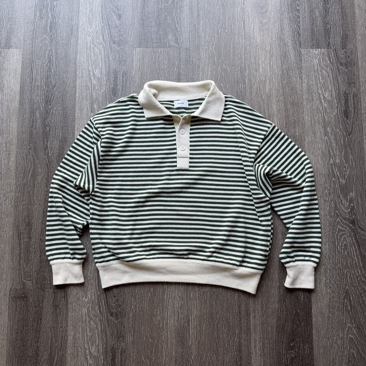 Rhude Rhude Stripes Polo Size US S / EU 44-46 / 1 - 1 Thumbnail