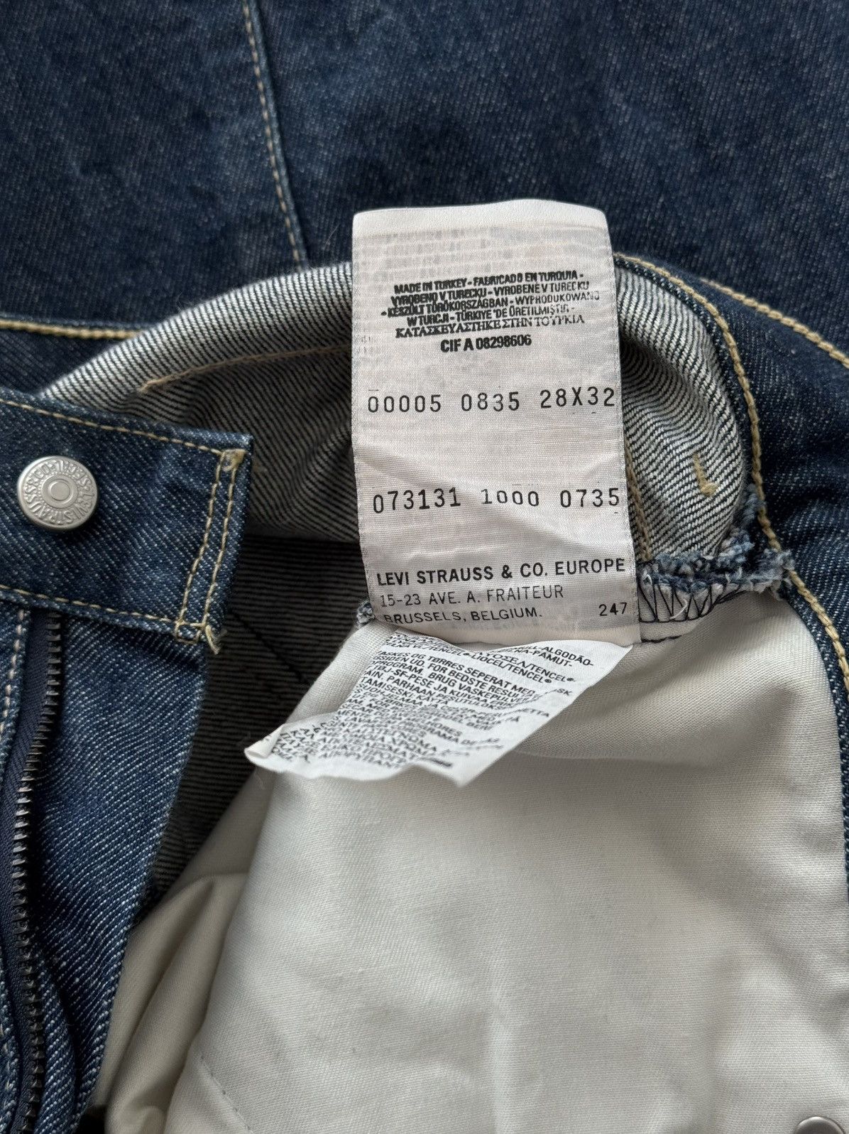 Levi's Vintage 00s Levi’s Engineered Twisted Jeans Pants Size US 28 / EU 44 - 5 Thumbnail