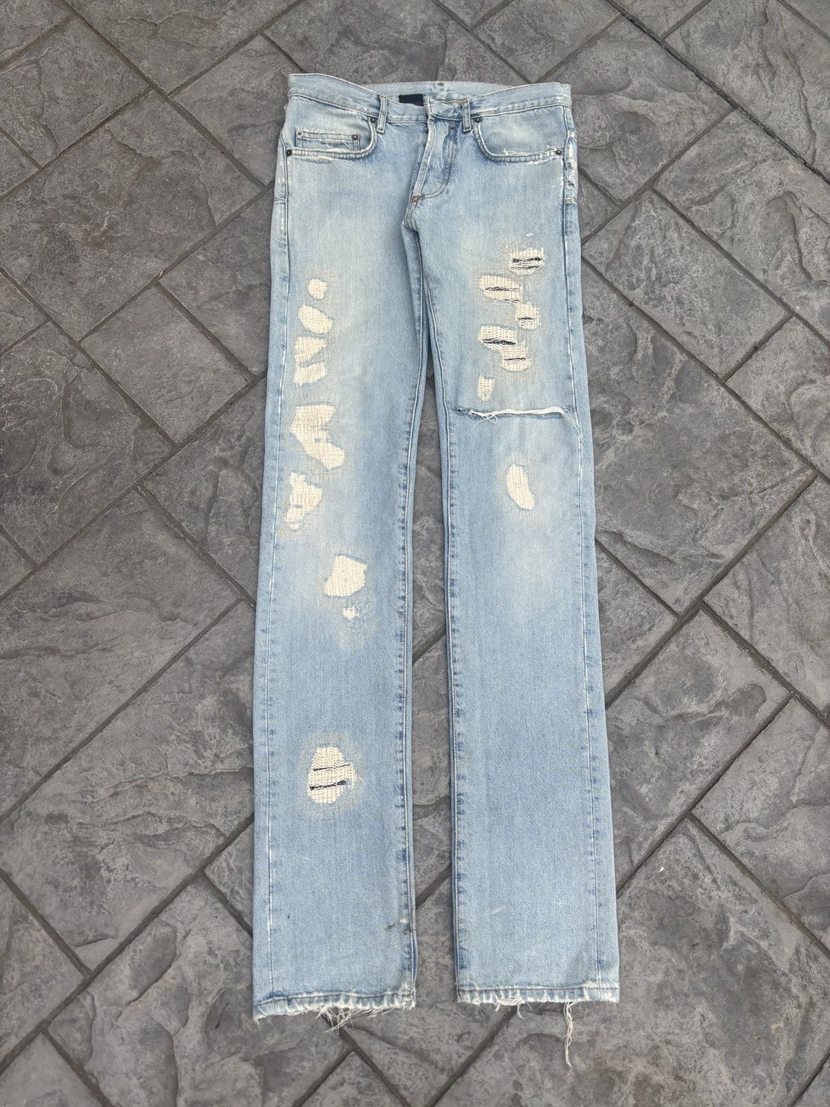 Dior Dior SS06 Crash Denim Size US 28 / EU 44 - 1 Thumbnail