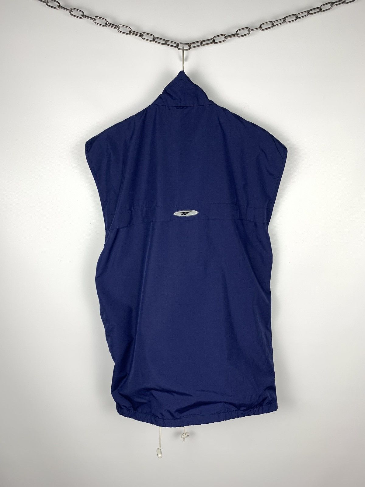 Reebok Vintage Reebok Full Zip Vest Jacket Size 17 Blue Size US S / EU 44-46 / 1 - 14 Thumbnail