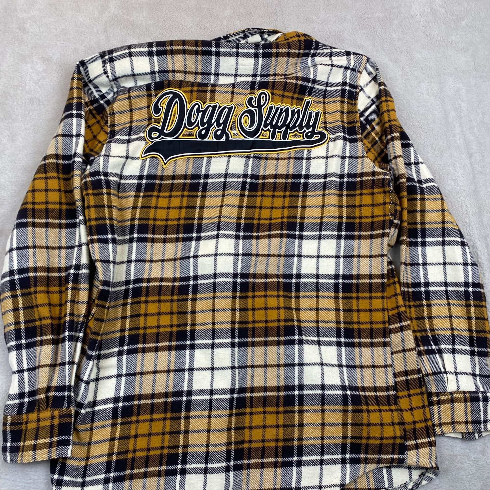 Snoop Dogg Doggy Supply By Snoop Dogg Mens Plaid Flannel Shirt Medium Size US M / EU 48-50 / 2 - 6 Thumbnail