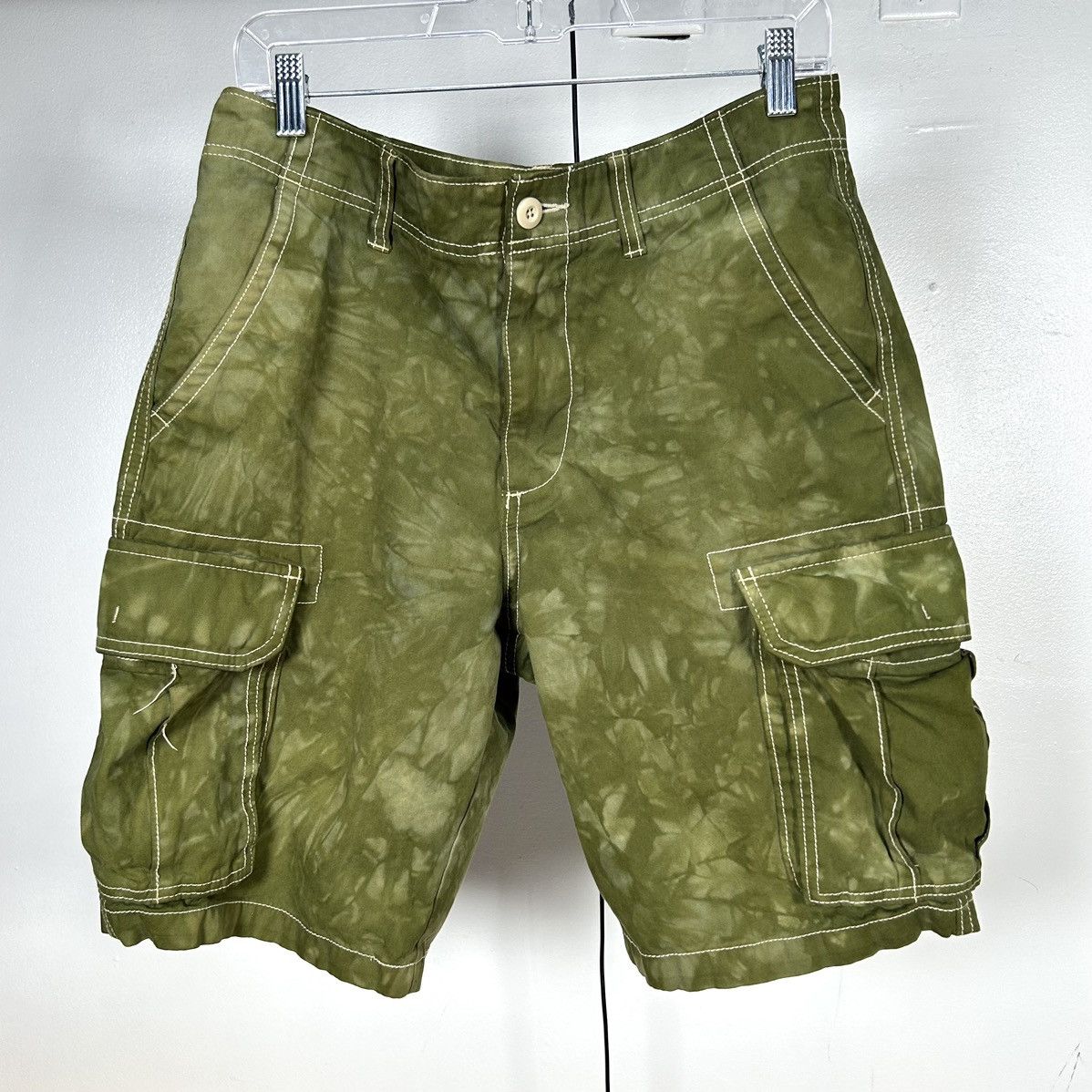 Vintage Vintage overdyed cargo shorts Grailed
