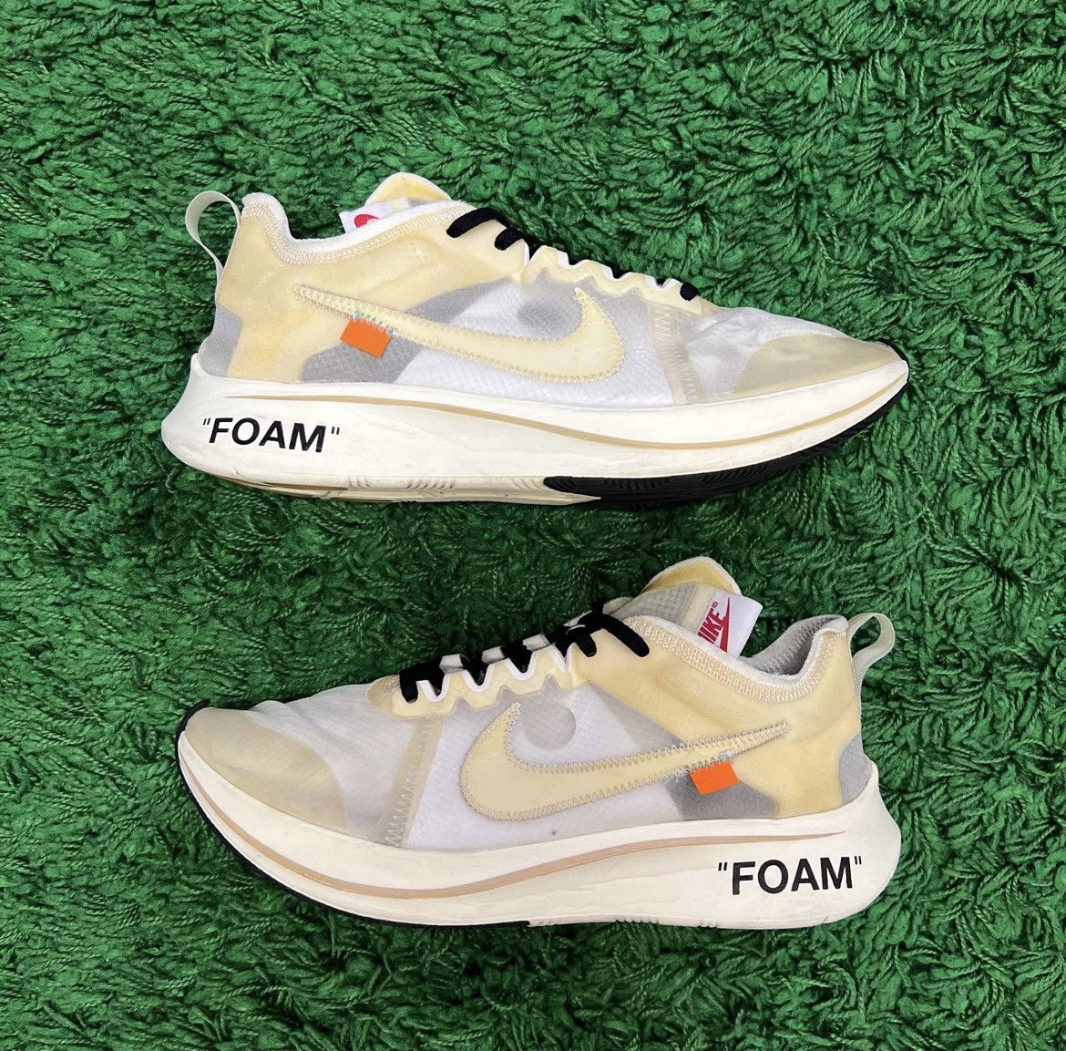 Footwear Nike Zoom Fly Off White Fake Nike Zoom Fly The Ten X Off