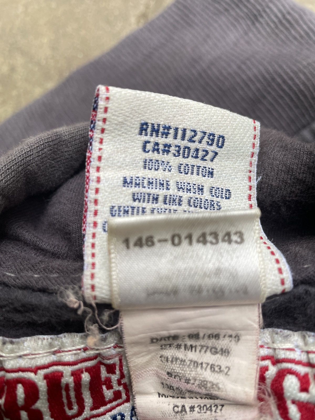 True Religion Vintage True Religion natural sun faded hoodie Size US M / EU 48-50 / 2 - 14 Thumbnail