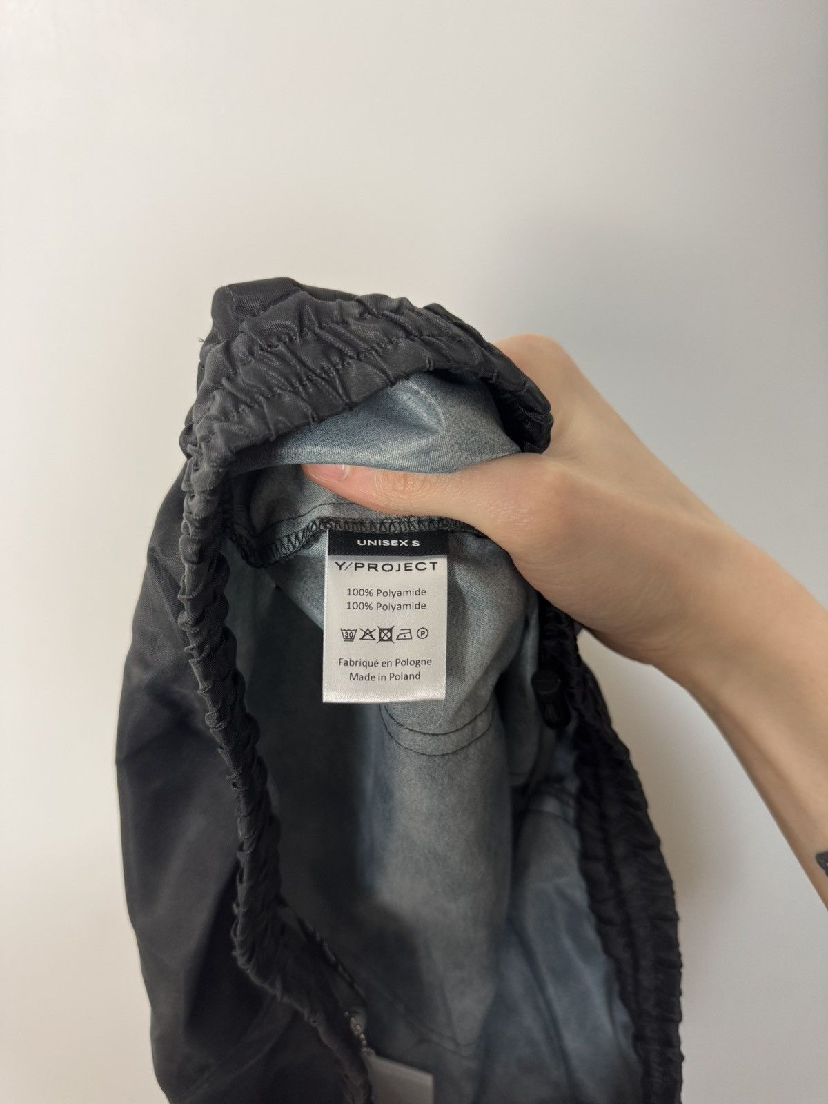 Y/Project BNWT Y/Project FW23 Runaway Black Nylon Zip Baggy Pants Size US 30 / EU 46 - 13 Thumbnail